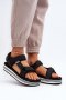 Sandały damskie Model Lee Cooper LCW-24-05-2753 Black/White