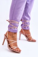 Sandały damskie Model Meya H8-392 Beige - Step in style