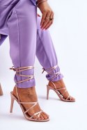 Sandały damskie Model Meya H8-392 Beige - Step in style