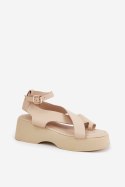 Sandały damskie Model Tenzorus WS-001 Beige - Step in style