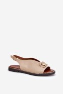Sandały damskie Model Tillireta A8205 Beige - Step in style