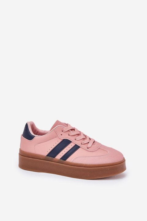 Buty Sportowe Sneakersy damskie Model Ediriella 25SP26-9081 Pink Buty Sportowe Sneakersy damskie Model Ediriella 25SP26-9081 Pink