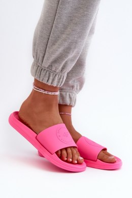 Klapki damskie Model 4FMM00FFLIF045-53S Fuksja - Step in style