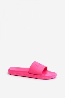 Klapki damskie Model 4FMM00FFLIF045-53S Fuksja - Step in style