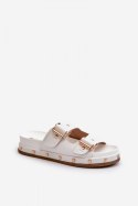Klapki damskie Model Big Star NN274081 White