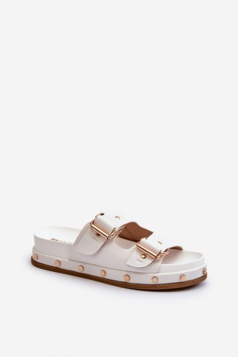Klapki damskie Model Big Star NN274081 White Klapki damskie Model Big Star NN274081 White