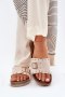 Klapki damskie Model Nusithia M550 Beige - Step in style