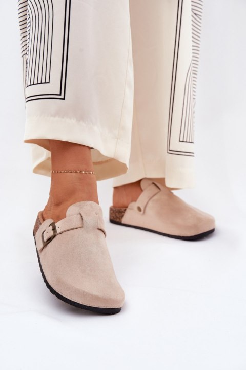 Klapki damskie Model Selio M529 Beige Klapki damskie Model Selio M529 Beige