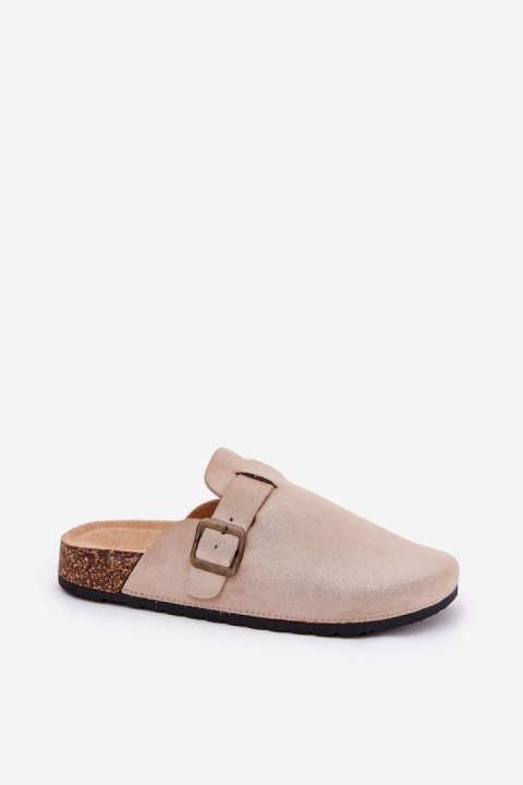 Klapki damskie Model Selio M529 Beige Klapki damskie Model Selio M529 Beige