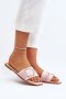 Klapki damskie Model Taleci 1826 Pink