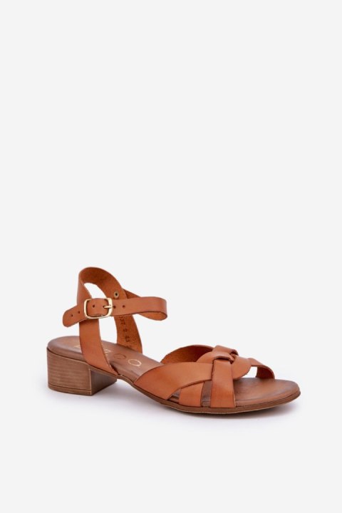 Sandały damskie Model Zazoo 40372 Brown Sandały damskie Model Zazoo 40372 Brown