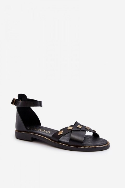 Sandały damskie Model Zazoo 40378 Black - Step in style Sandały damskie Model Zazoo 40378 Black - Step in style