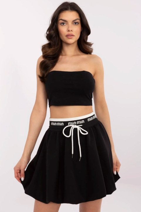 Spódnica damska Model MI-SD-618371.69P Black - Italy Moda Spódnica damska Model MI-SD-618371.69P Black - Italy Moda
