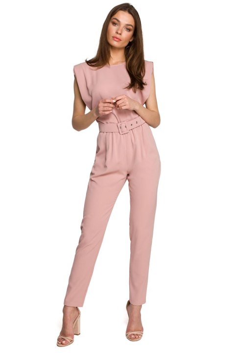 Kombinezon damski Model S259 Powder Pink - Stylove