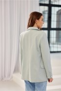 Marynarka damska Żakiet Model Freya MIE ZAK0016 Mint - Roco Fashion