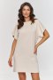 Sukienka damska Basic Model M875 Light Beige - Makadamia