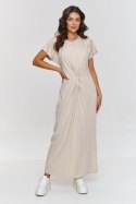 Sukienka Model M878 Light Beige - Makadamia