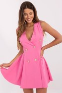 Sukienka damska dzienna Model MI-SK-8666.91 Pink - Italy Moda