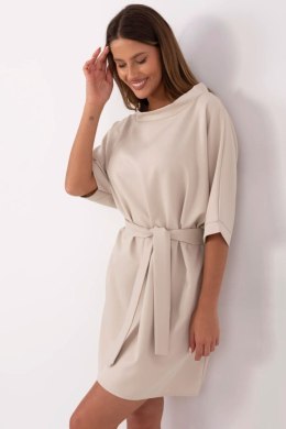 Sukienka damska elegancka wizytowa Model MO-SK-A2357.73 Beige - Italy Moda