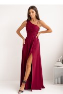 Sukienka damska wieczorowa Model Monako 001420. Bordo - With You