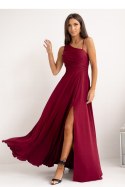 Sukienka damska wieczorowa Model Monako 001420. Bordo - With You