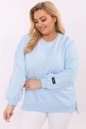 Bluza Damska Oversize Plus Size Model RV-BZ-A599.82 Light Blue - Relevance