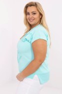 Bluzka Damska Plus Size Oversize Model RV-BZ-A542.12P Mint - Relevance