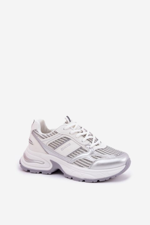 Buty Sportowe Sneakersy damskie Model Big Star RR274A195 White Buty Sportowe Sneakersy damskie Model Big Star RR274A195 White