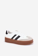 Buty Sportowe Sneakersy damskie Model Elaraven 25SP26-9080 White