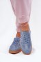 Buty Sportowe damskie Sneakersy skórzane Model Paliana 25SP18-8430 Blue