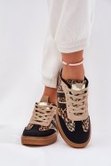 Buty Sportowe sneakersy damskie Model Satylies 1W-N16 Black