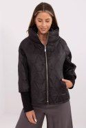 Kurtka Damska Model MI-KR-9002-1.74P Black - Italy Moda