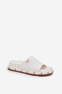 Klapki damskie Model Big Star RR274216 White