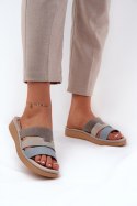 Klapki damskie Model Oxena 834369 Beige/Blue