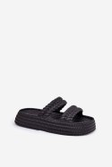 Klapki damskie Model S.Barski ZK51-001 Black