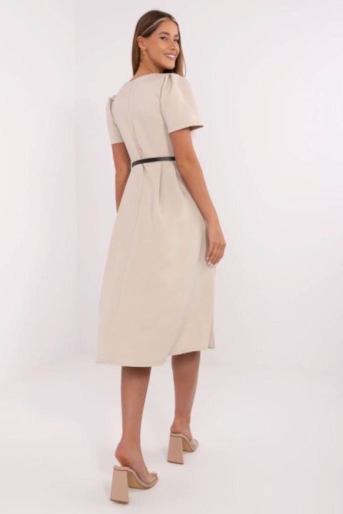 Sukienka damska Model MI-SK-A2328.41 Beige - Italy Moda Sukienka damska Model MI-SK-A2328.41 Beige - Italy Moda