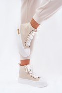 Trampki Model Laviriona PC2805 Beige