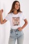 Tshirt Damski bluzka Model NM-TS-NG25285.74P White/Beige - NM