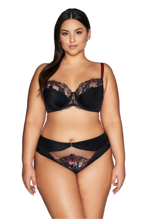 Biustonosz damski Soft Semi-Soft Model 2121 Black - Ava Biustonosz damski Soft Semi-Soft Model 2121 Black - Ava