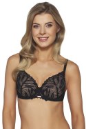 Biustonosz damski push up Push-up Model 2104 Black - Ava