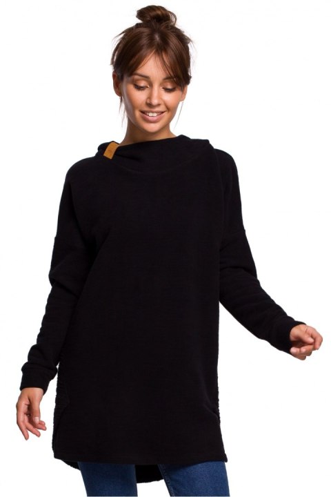 Bluza Damska Oversize Plus size Model B176 Black - BeWear Bluza Damska Oversize Plus size Model B176 Black - BeWear
