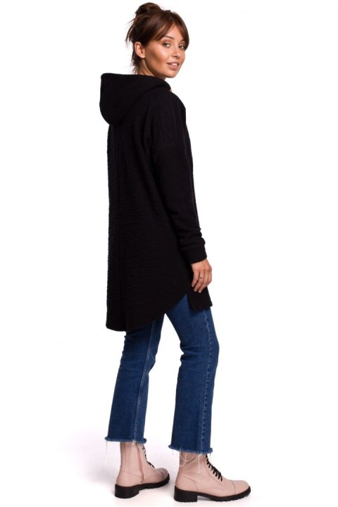 Bluza Damska Oversize Plus size Model B176 Black - BeWear Bluza Damska Oversize Plus size Model B176 Black - BeWear