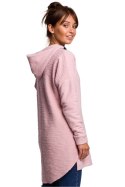 Bluza Damska Oversize Plus size Model B176 Powder Pink - BeWear