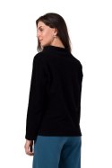 Bluza Damska z golfem Model B268 Black - BeWear