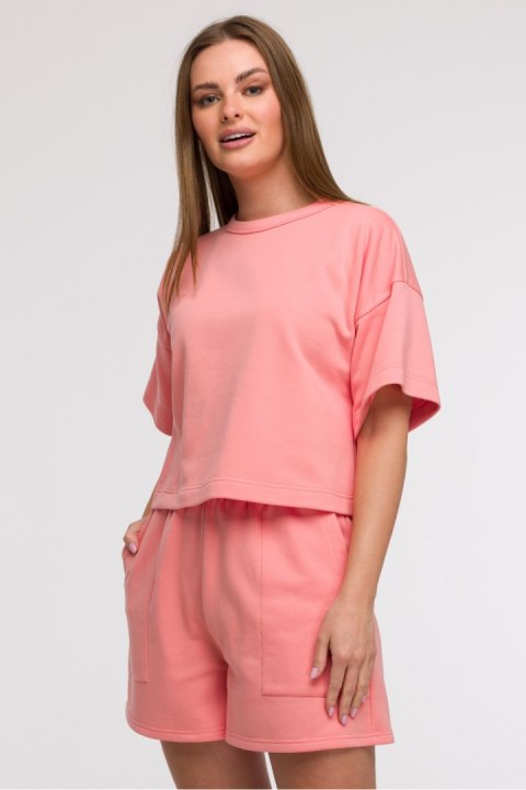 Bluza Damska Model B294 Coral - BeWear Bluza Damska Model B294 Coral - BeWear