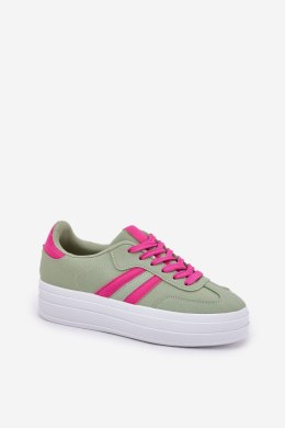 Buty Sportowe Model Silavia Sneakersy damskie C2048-5 Green