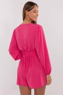 Kombinezon damski krótki Model MI-KO-T44.70 Fuksja - Italy Moda