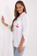 Koszula Damska Model MI-KS-2237-1.98 White - Italy Moda