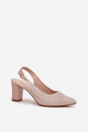 Sandały damskie Model Sergio Leone SK163 Beige