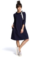 Sukienka damska dzienna Model B070 Navy - BeWear